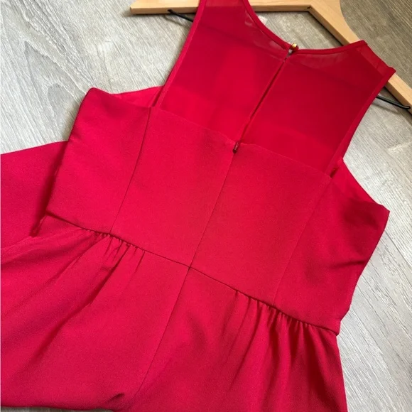 Banana Republic Vibrant Red Mini Dress-Size 6-NWT - Picture 10 of 13